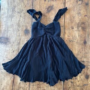 Black Sleeveless Romper